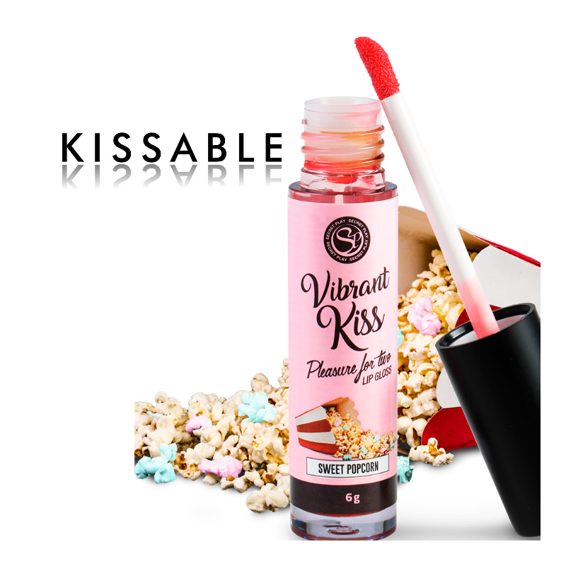 La Boutique del Piacere|Kiss lucidalabbra vibrante dolce pop corn12,30 €Sesso orale