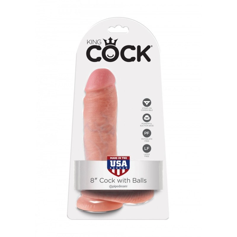 La Boutique del Piacere|Super dildo realistico con testicoli 22cm43,44 €Dildo realistico