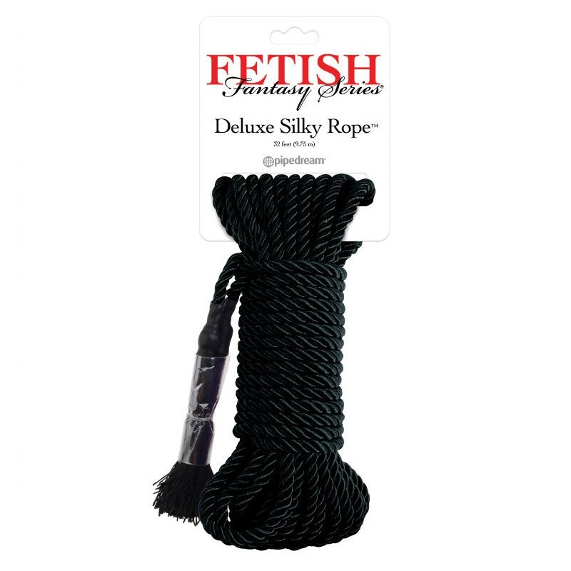 La Boutique del Piacere|Corda nera in seta per bondage 9.75 m18,03 €Corde, cinghie e nastri per bondage La Boutique del Piacere|Corda nera in seta per bondage 9.75 m18,03 €Corde, cinghie e nastri per bondage
