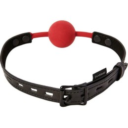 Museruola con ball rossa per bondage
