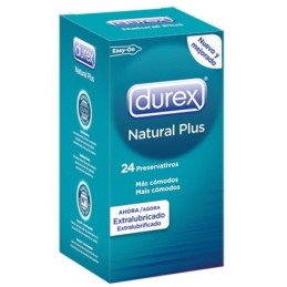 Durex natural plus  24 pz
