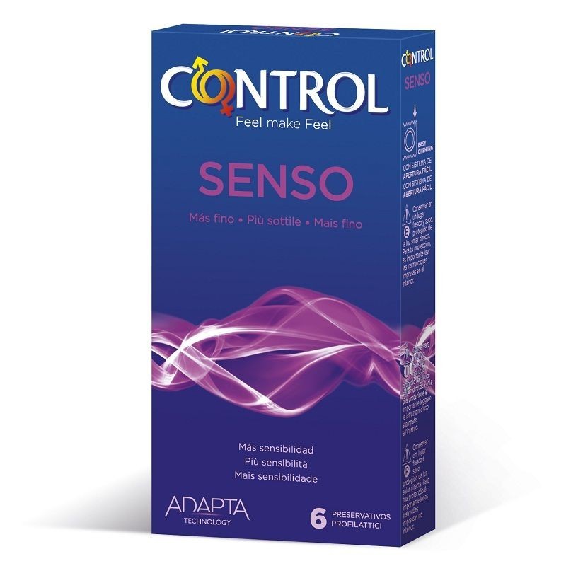 La Boutique del Piacere|Control adapta senso 6 pz8,20 €Preservativi