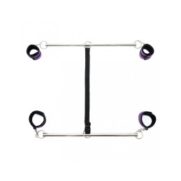 La Boutique del Piacere|Doppia barra di diffusione con polsini viola e neri54,10 €Spreader-bar bondage