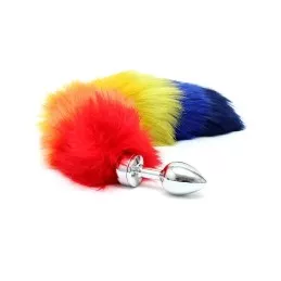 La Boutique del Piacere|Butt plug grande 73 mm con cristallo bianco35,25 €Butt plug e tail plug in acciaio