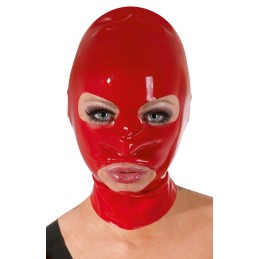 Maschera rossa in latex