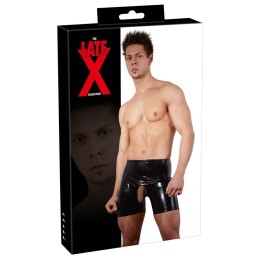 La Boutique del Piacere|Pantaloni in lattice con foro per pene / testicoli52,46 €Abbigliamento bondage uomo