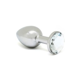 La Boutique del Piacere|Butt plug grande 73 mm con cristallo bianco35,25 €Butt plug e tail plug in acciaio