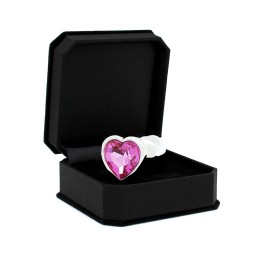 La Boutique del Piacere|Butt plug 73 mm con cristallo a forma di cuore rosa35,25 €Butt plug e tail plug in acciaio