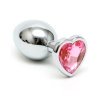 La Boutique del Piacere|Butt plug 73 mm con cristallo a forma di cuore rosa29,96 €Butt plug e tail plug in acciaio