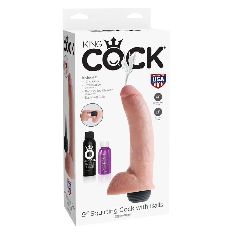 La Boutique del Piacere|Fallo con testicoli eiaculante da 23cm56,56 €Dildo eiaculatore