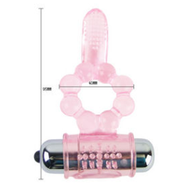 La Boutique del Piacere|Anello rosa in silicone con linguetta 10 vibrazioni19,67 €Anello vibrante