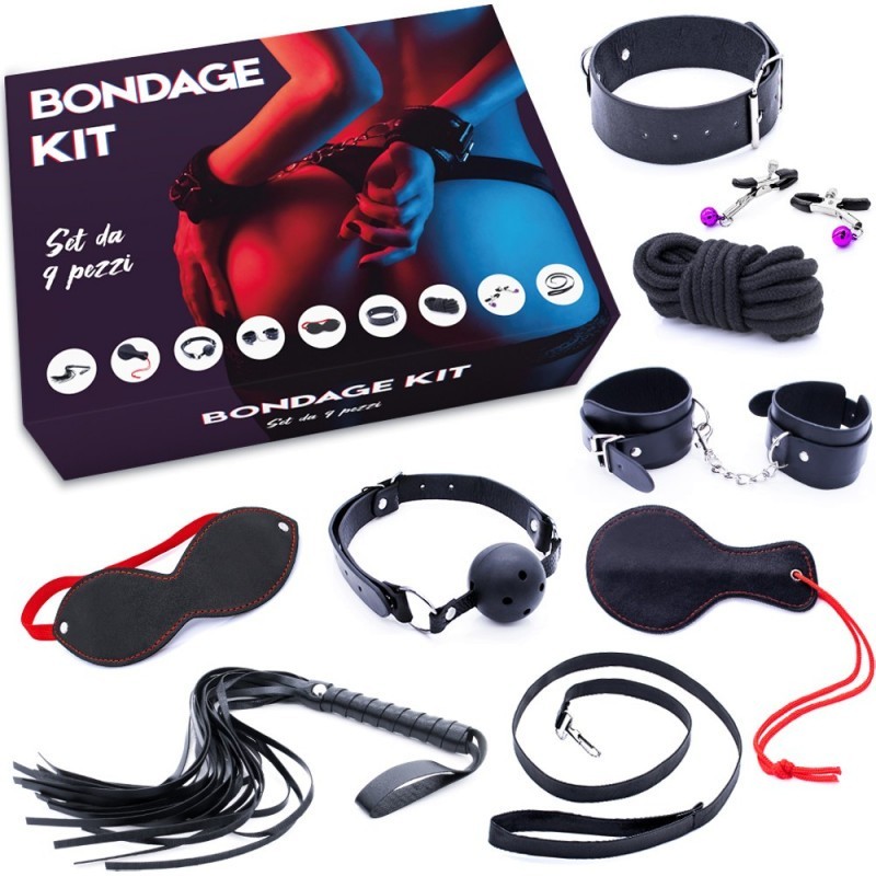 La Boutique del Piacere|Bondage kit 9 pezzi45,08 €Bondage kit della seduzione La Boutique del Piacere|Bondage kit 9 pezzi45,08 €Bondage kit della seduzione