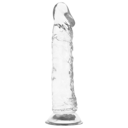 Pene trasparente da 21cm realistico
