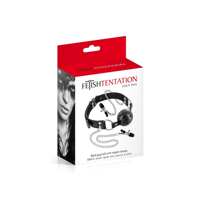 La Boutique del Piacere|Bavaglio con morsetti per capezzoli22,95 €Ring Ball e ball gag La Boutique del Piacere|Bavaglio con morsetti per capezzoli22,95 €Ring Ball e ball gag