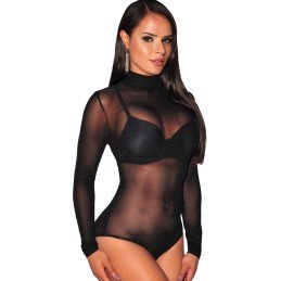 La Boutique del Piacere|Body nero sexy con brillantini Oc32,13 €Body sexy