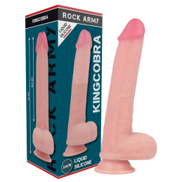 Dildo Kingcobra in silicone da 24cm
