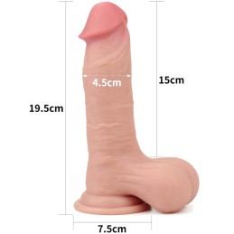 La Boutique del Piacere|Skinlike dual Cock  7,8 ''41,80 €Dildo dual e tri density