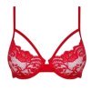 La Boutique del Piacere|Reggiseno rosso con motivo a rose19,67 €Reggiseni