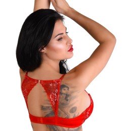 La Boutique del Piacere|Reggiseno push-up rosso in pizzo18,36 €Reggiseni