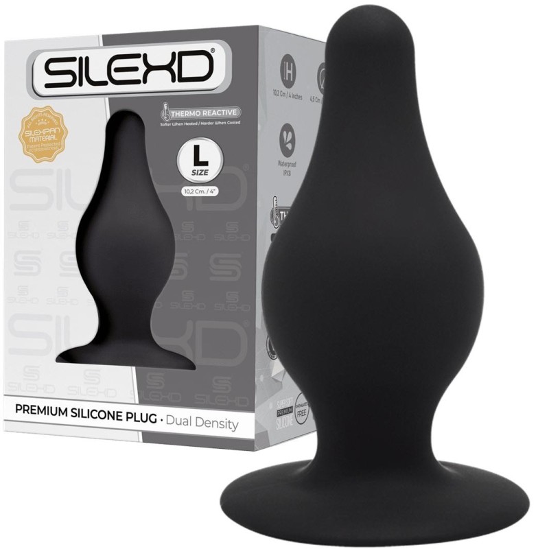 Plug anale L doppia densità