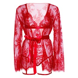 La Boutique del Piacere|Body rosso e vestaglia di pizzo38,69 €Vestaglie sexy