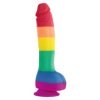 Dildo 8 pollici pride