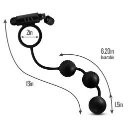 La Boutique del Piacere|Palline anali con anello vibrante19,67 €Spine e palline anali
