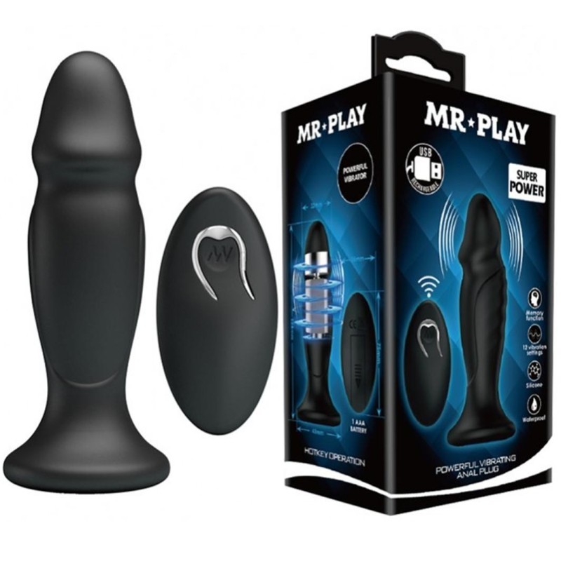 La Boutique del Piacere|Plug anale vibrante potente43,44 €Plug anali