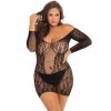 La Boutique del Piacere|Mini babydoll con spalle scoperte in pizzo30,33 €Babydoll large sexy