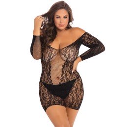 La Boutique del Piacere|Mini babydoll con spalle scoperte in pizzo30,33 €Babydoll large sexy