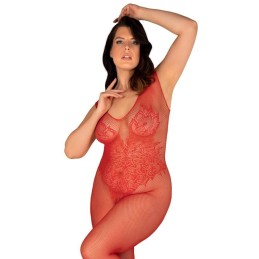 Bodystocking 112 plus rosso