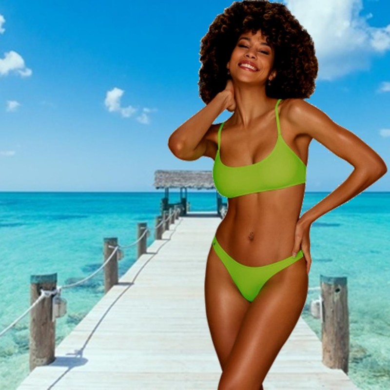 La Boutique del Piacere|Costume Mexico Beach verde32,13 €Moda mare