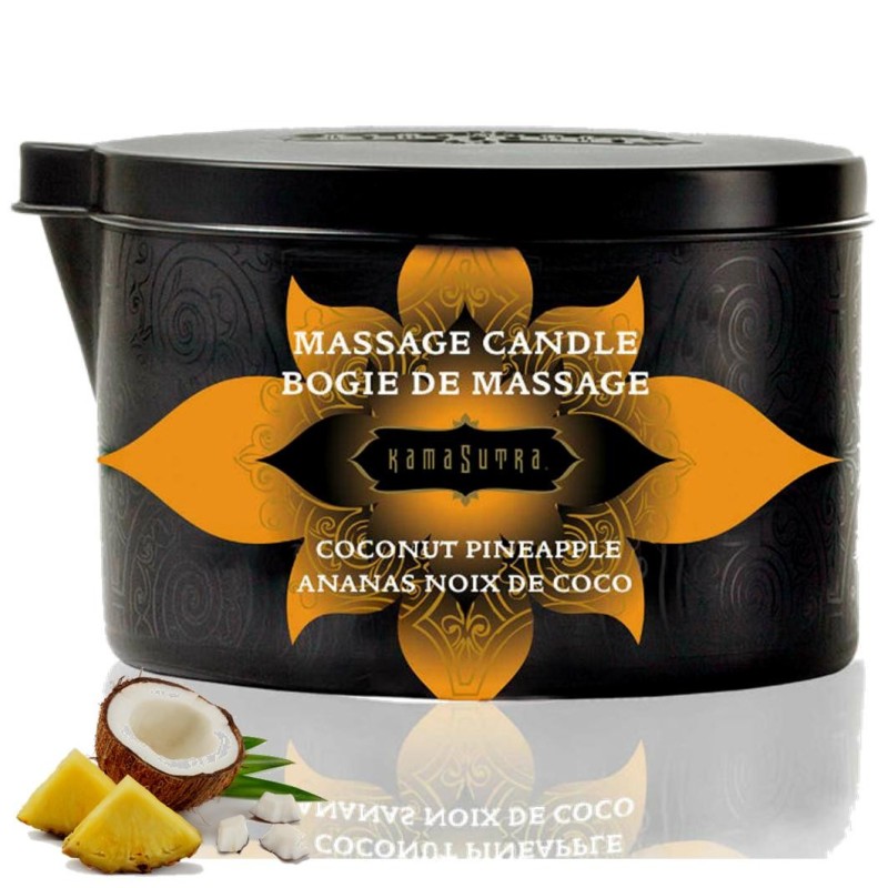 La Boutique del Piacere|Candela da massaggio al cocco e ananas 170 gr20,49 €Candela per massaggi