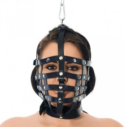 Maschera museruola con anello appeso in alto