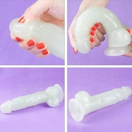 La Boutique del Piacere|Dildo trasparente da 21cm luccicante29,51 €Dildo realistico