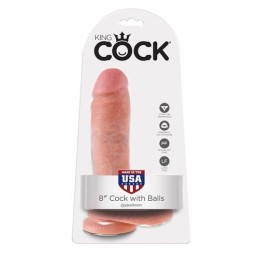 Dildo con palle king cock da 20cm