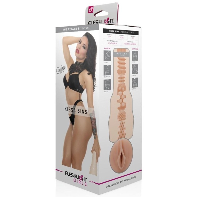 La Boutique del Piacere|Fleshlight la vagina di Kissa Sins56,56 €Masturbatori la vagina della pornostar