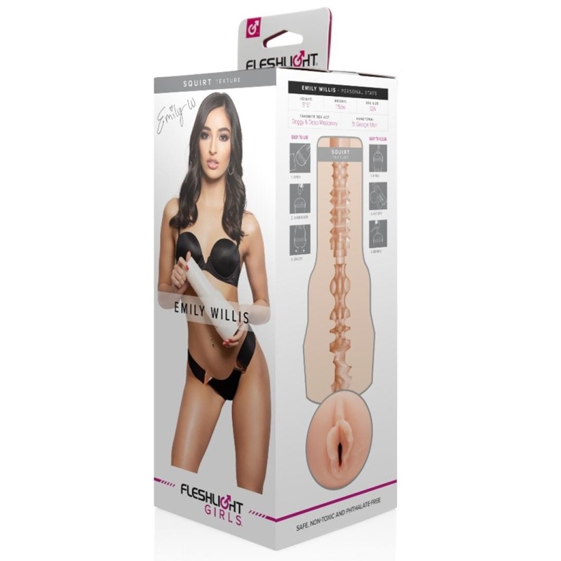 La Boutique del Piacere|Fleshlight la vagina di Emily Willis56,56 €Masturbatori la vagina della pornostar