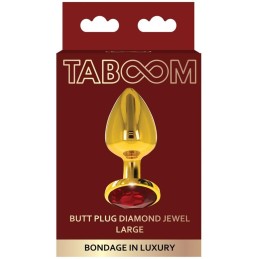 Butt plug L con gioiello
