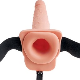 Strap-on pene eiaculante 21cm