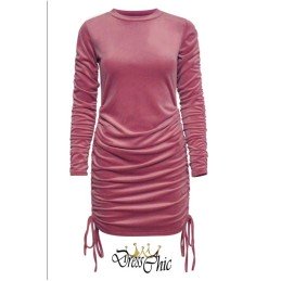 La Boutique del Piacere|Abito in velluto Soraya rosa antico40,98 €Abiti sexy per  donna