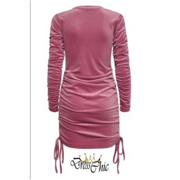 La Boutique del Piacere|Abito in velluto Soraya rosa antico40,98 €Abiti sexy per  donna