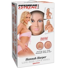 Hannah Harper la bambola gonfiabile biondina
