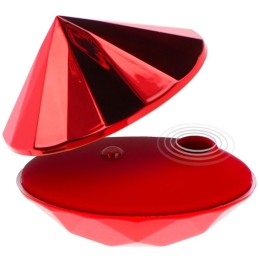 Vibratore succhia clitoride diamante rosso
