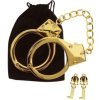 Manette BDSM placcate in oro