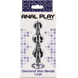 La Boutique del Piacere|Butt plug grande 73 mm con cristallo bianco35,25 €Butt plug e tail plug in acciaio