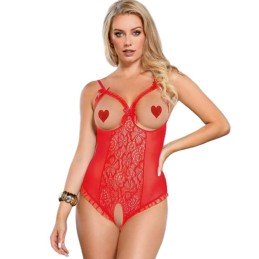 La Boutique del Piacere|Body rosso in pizzo con scollatura profonda22,95 €Body rossi 