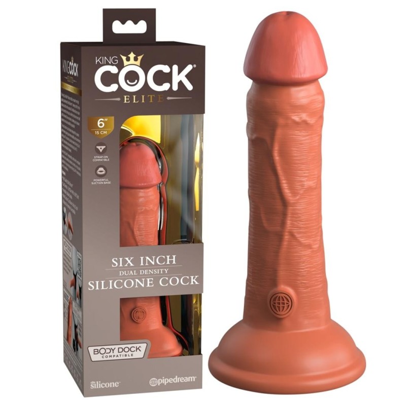 Dildo king doppia densità 15cm