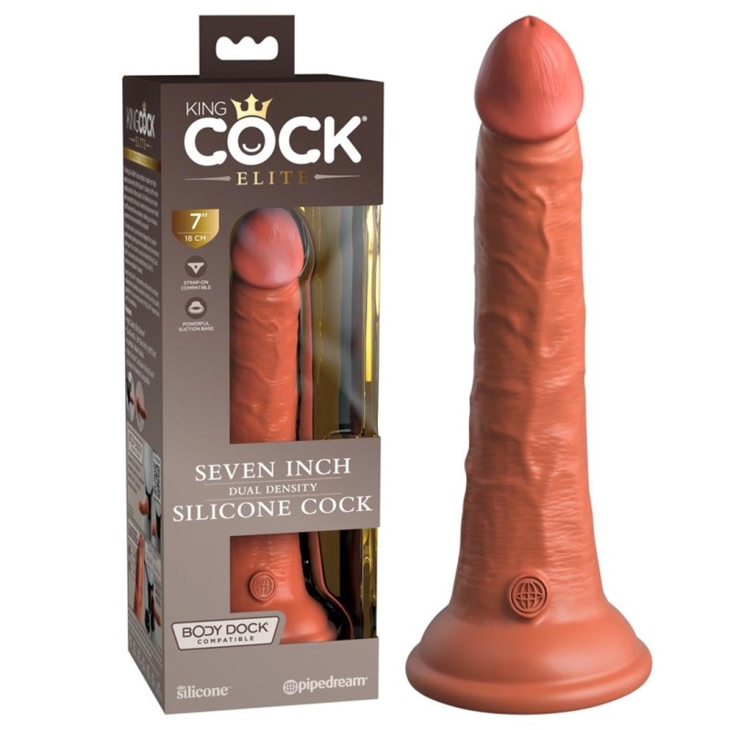 Dildo doppia densità 18 cm Dildo doppia densità 18 cm