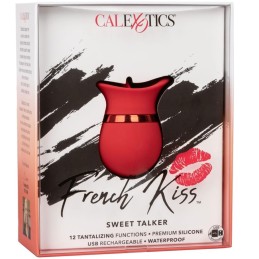 Stimolatore vibrante per clitoride bacio alla francese